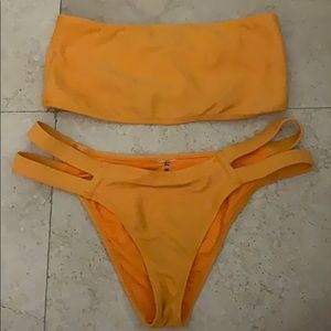 Bandeu Orange Bikini